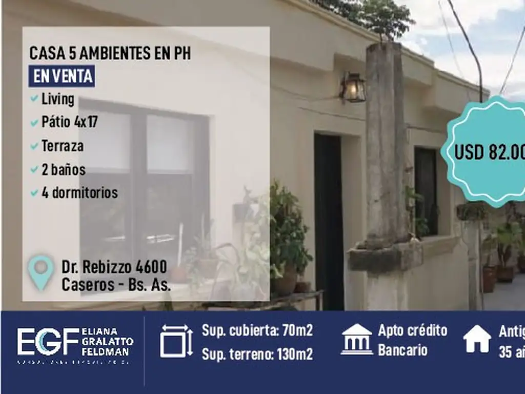 Venta Casa 5 amb