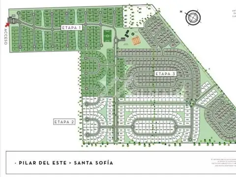 Lote en Venta en Santa Sofía, Pilar del Este, Central, G.B.A. Zona Norte - OLH0382_LP530912_1 - Foto 0