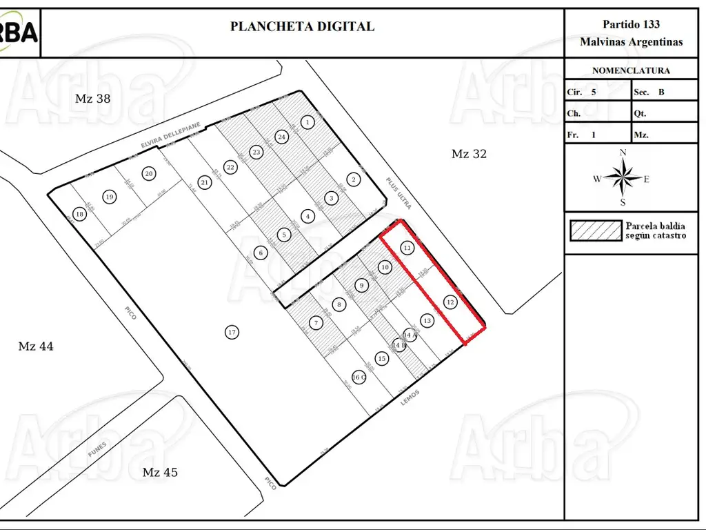 Gran lote de 756 m2!