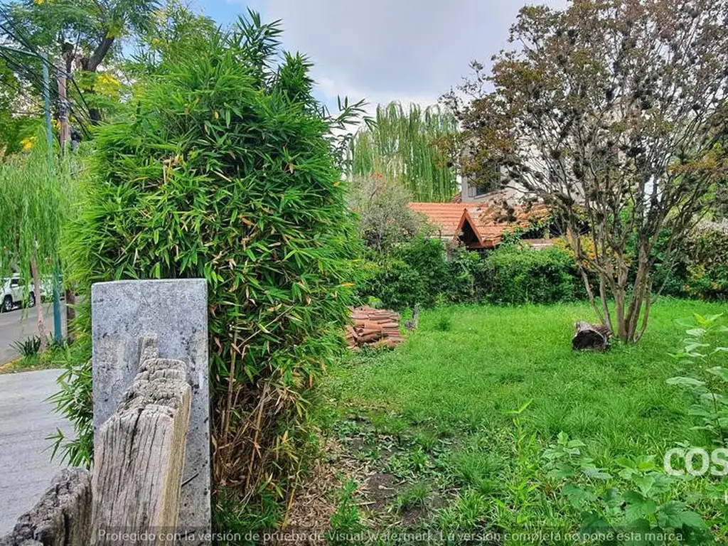 Terreno 200m² en Martínez a dos cuadras de Av.  Santa Fe