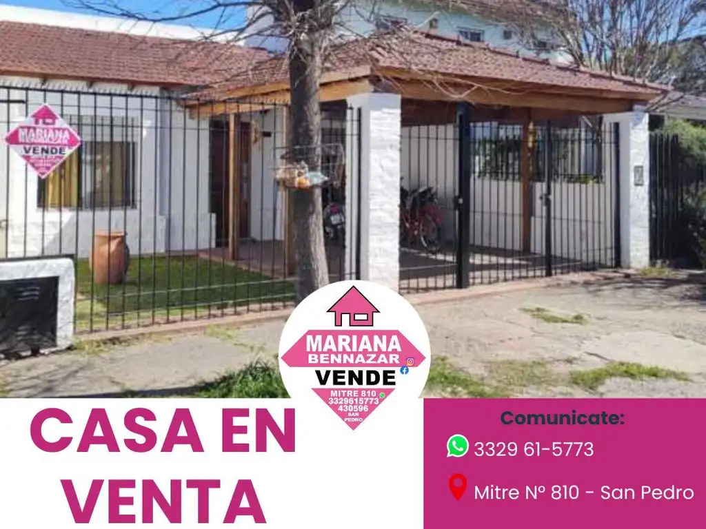 CASA EN VENTA SAN PEDRO