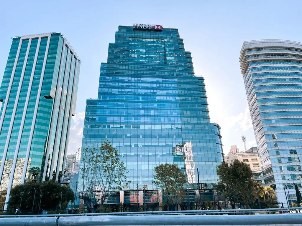 Oficina en Alquiler con Vista al Río - Bouchard Plaza