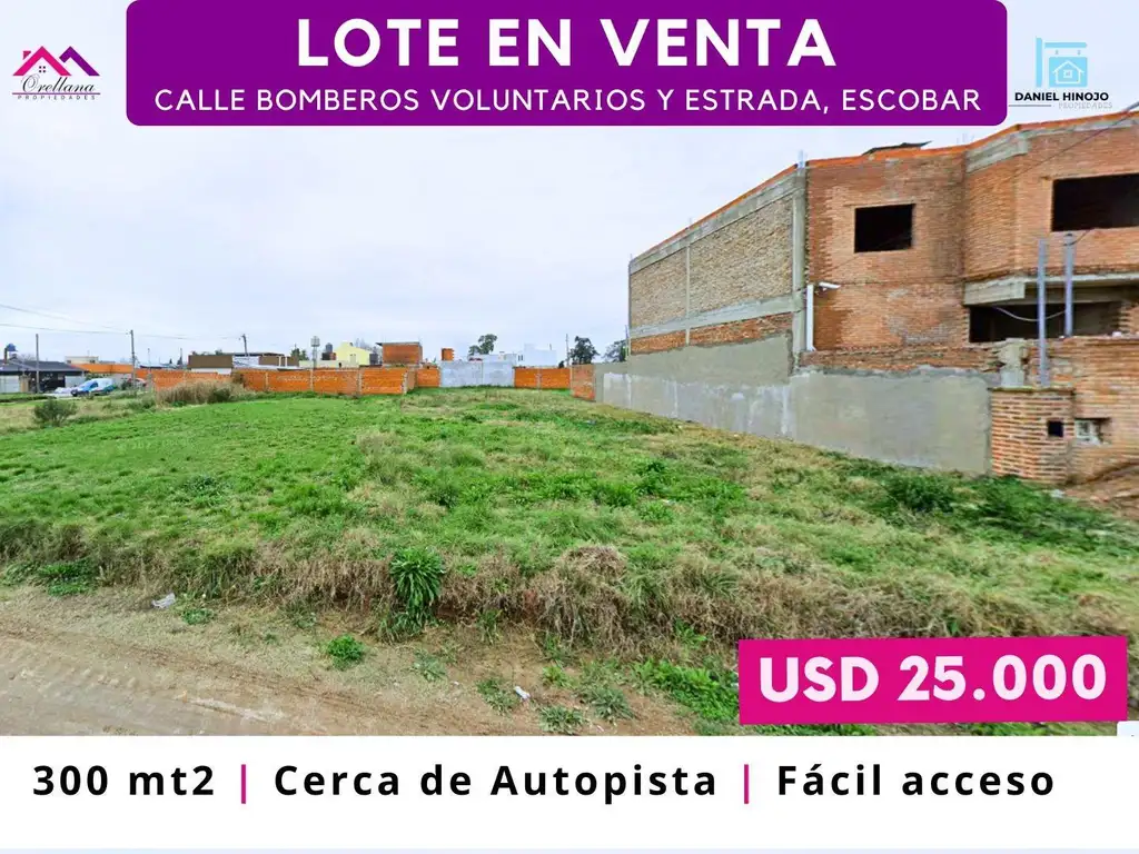 VENTA LOTE EN ESCOBAR