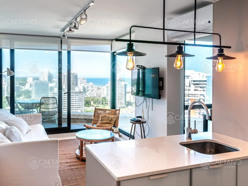 Venta apartamento 1 dormitorio y medio Artower Punta del Este