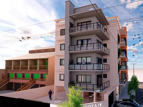 Departamento 2 ambientes con 1 baño