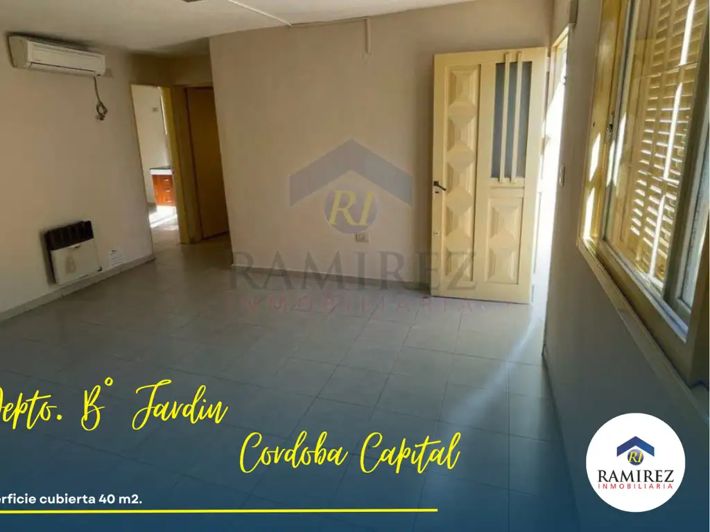 SE VENDE DEPARTAMENTO EN CÓRDOBA CAPITAL Excelente ubicación, barrio jardín.