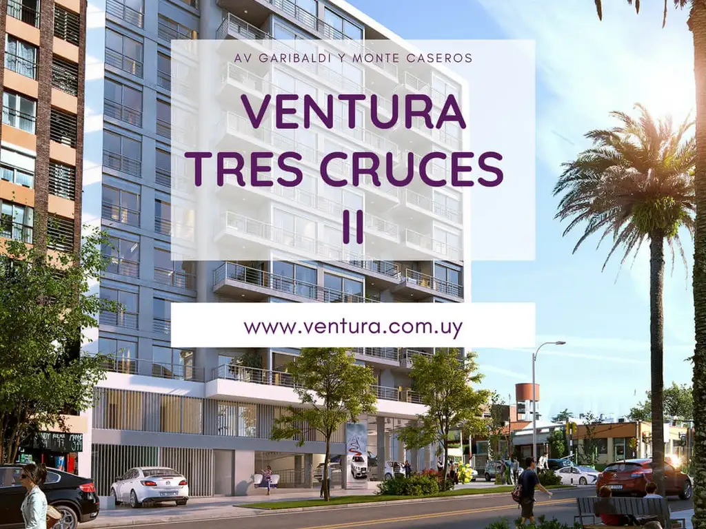 (VEN-VEN-138) Venta Apartamento 2 dormitorios - Ventura Tres Cruces 2