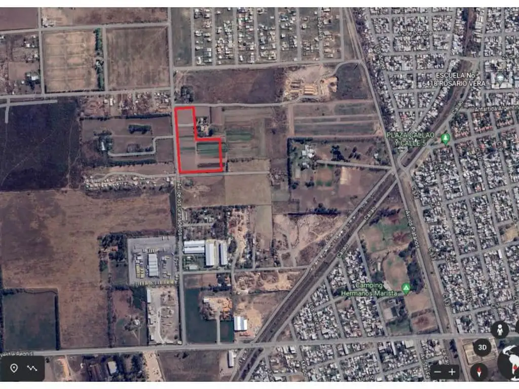 Loteo Industrial Gro. Baigorria - Lotes 2.500 m2