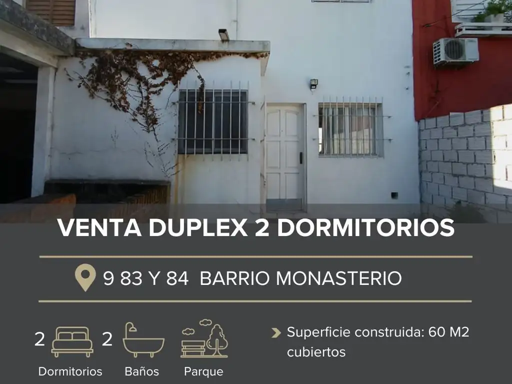 Venta de Duplex en La Plata oportunidad