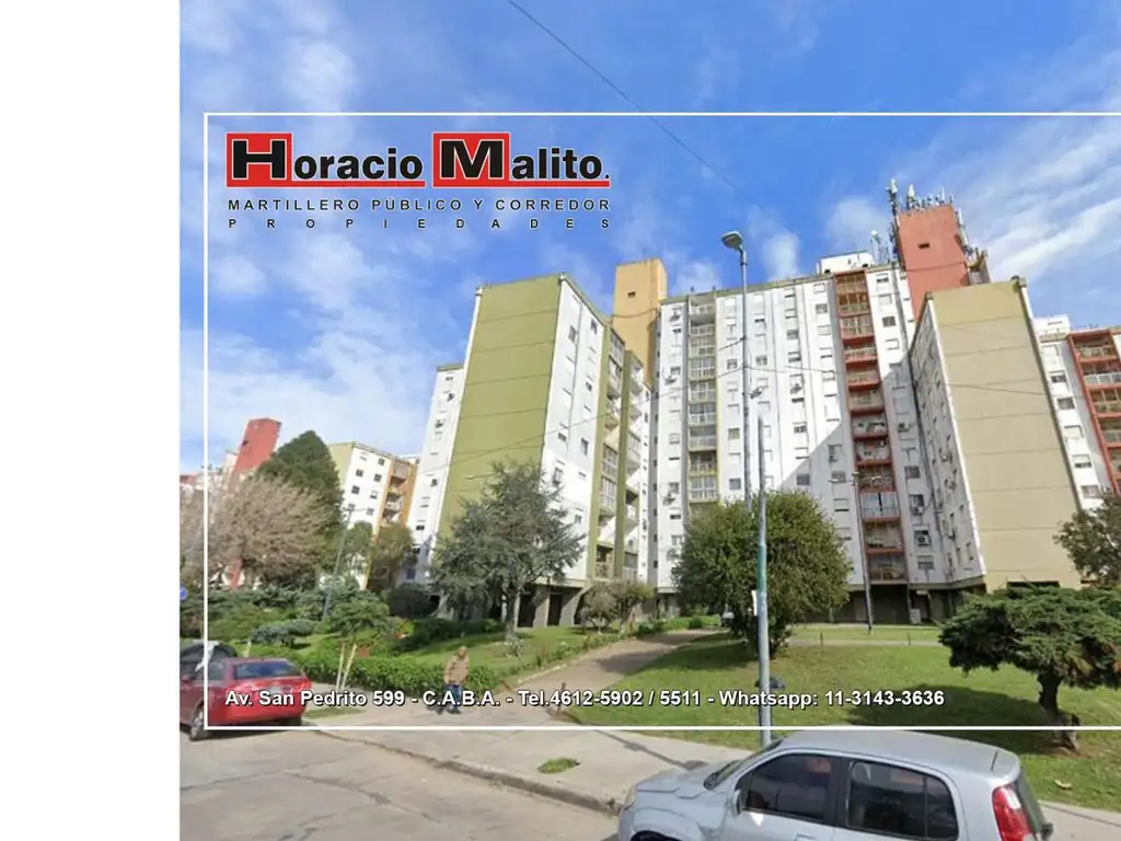 Departamento de 3 ambientes VENTA - Apto Credito