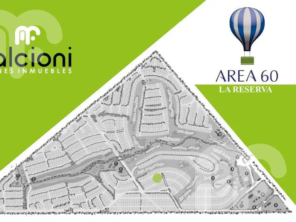 TERRENO EN VENTA - AREA 60 - LA RESERVA ESCONDIDA