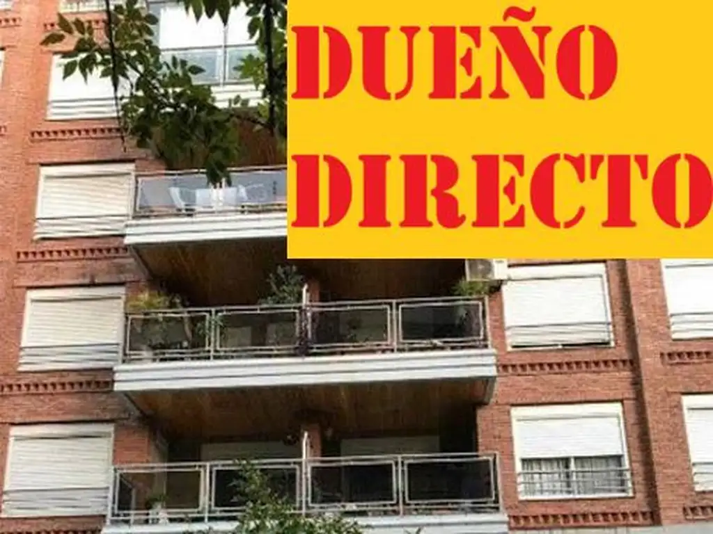 DUEÑO DIRECTO ALQUILA DEPARTAMENTO 2 ambientes