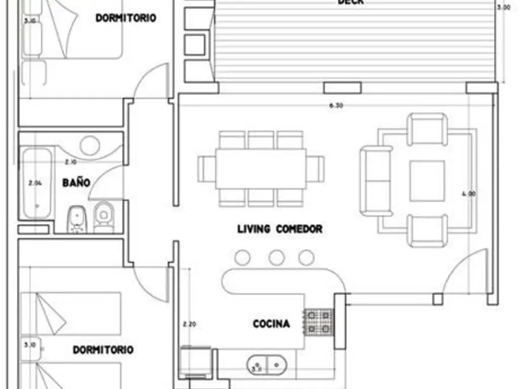 EXCELENTES DEPARTAMENTO DE 3 AMBIENTES AMANECERES DE CANNING