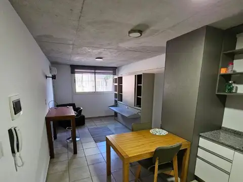 Monoambiente amueblado, excelente ubicación.