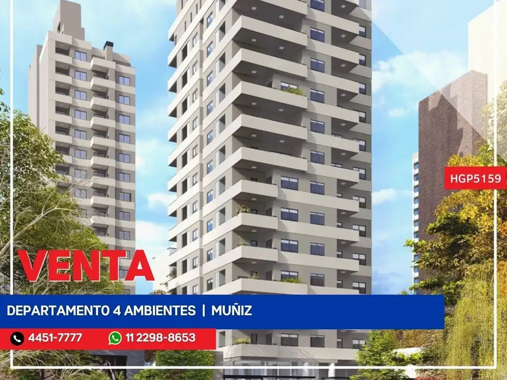 Departamento - Venta - Argentina, Muñiz - San Jose 1100