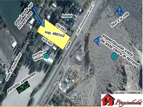 Oportunidad Hoy U$ 49000 sup.4850m2-ruta 7