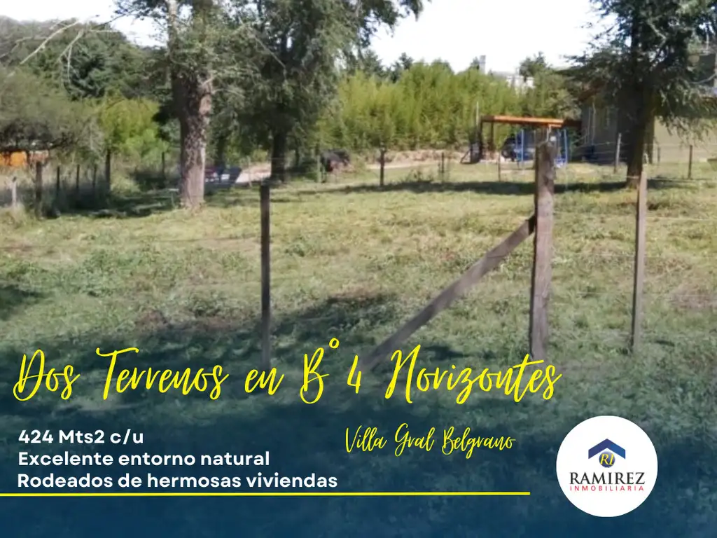 DOS TERRENOS EN VGB