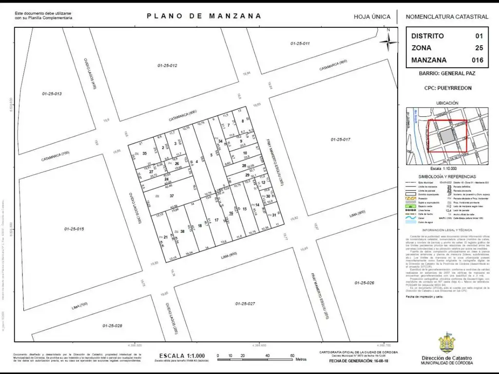 Lote en General Paz