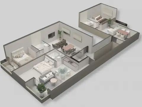 VENTA DEPARTAMENTO 1 AMBINTE LOMAS DEL MIRADOR