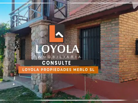 Casa en venta Merlo San Luis 4 cuadras del centro