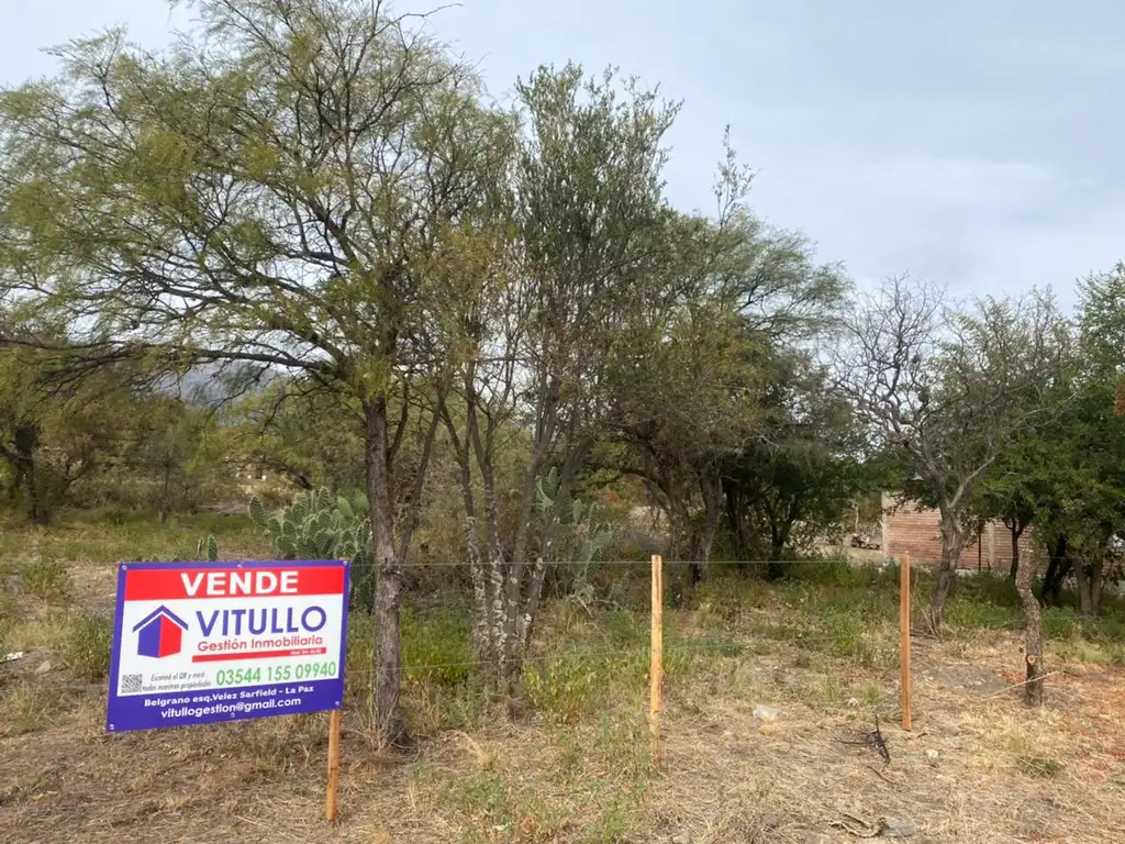 Espectacular terreno en Luyaba - Valle de Traslasierras