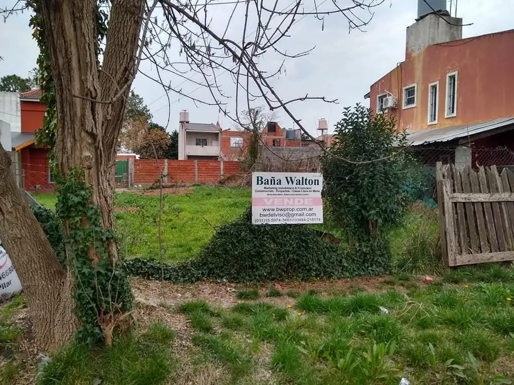 VENTA DE TERRENOS EN PILAR, BARRIO DE VICENZO GRANDE