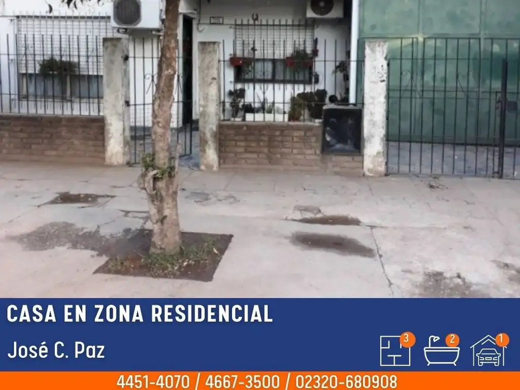 Casa - Venta - Argentina, José C Paz - Bragado 4329