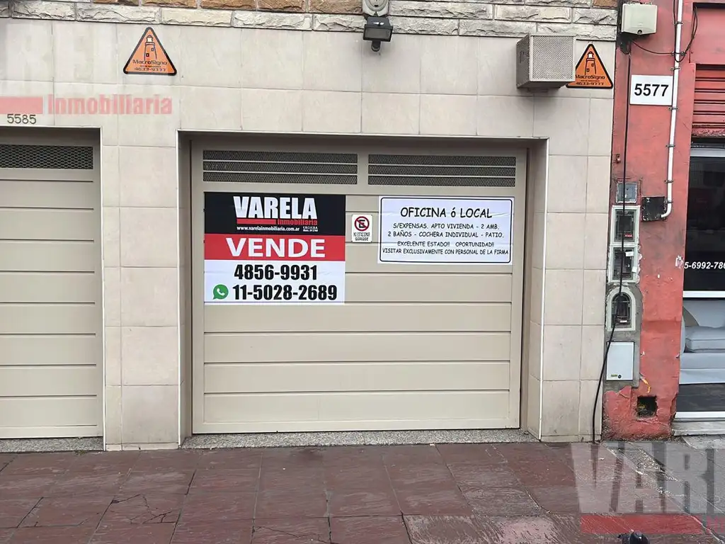 Avda. de los Constituyentes 5500 Local sin expensas. 2 bños. e/ Avda. Congreso y Quesada. Apto prof.