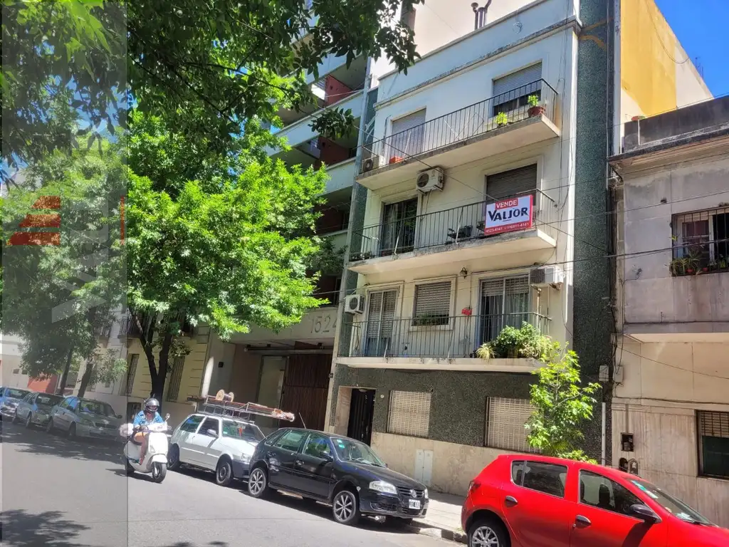 Departamento de 2 ambientes al frente c/balcón