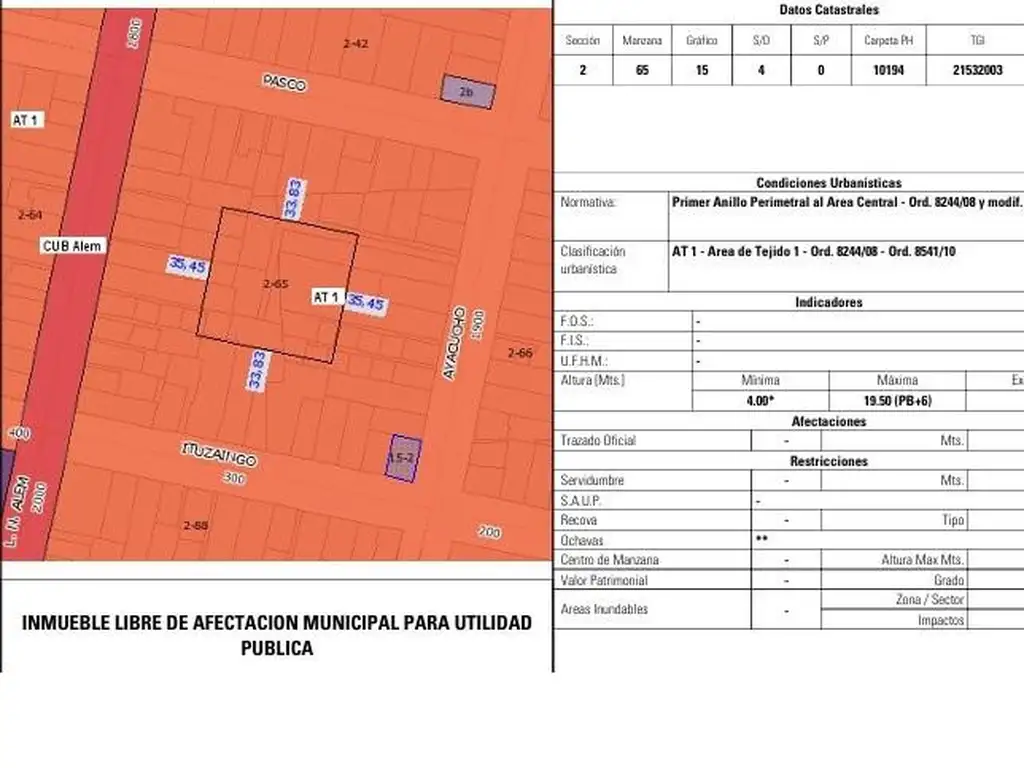 Terreno en Centro