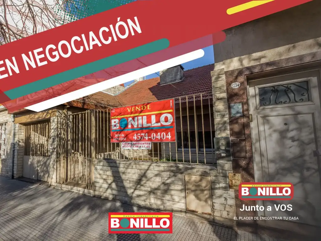 Casa 3 ambientes venta Villa Pueyrredón