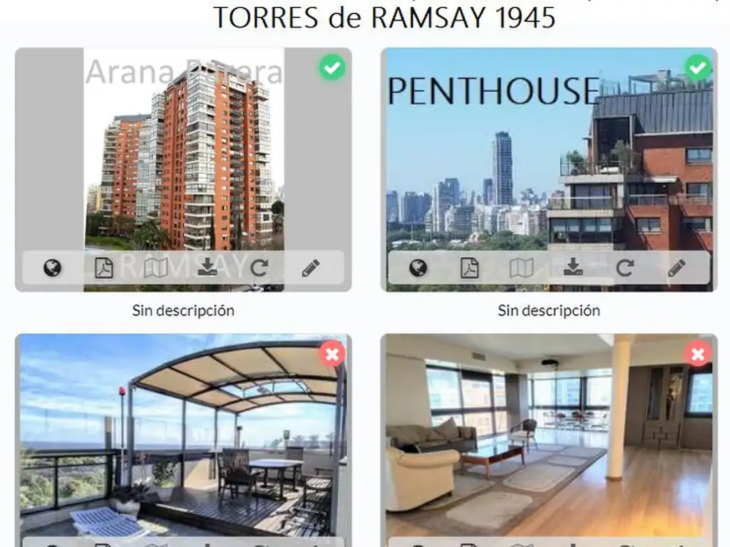 VEnta DUPLEX Torres Ramsay 1945 - Gran Terraza full AMENITIES  reciclado