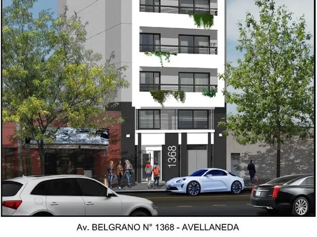 Departamento 1 1/2 ambiente en Avellaneda sobre Avenida