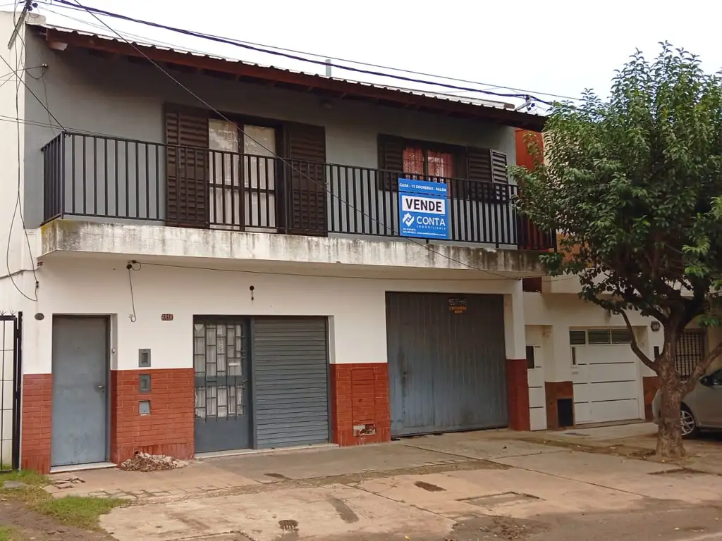 IDEAL INVERSORES -  EXCELENTE RENTA  - LOCAL COMERCIAL, 13 COCHERAS Y CASA EN PLANTA ALTA.