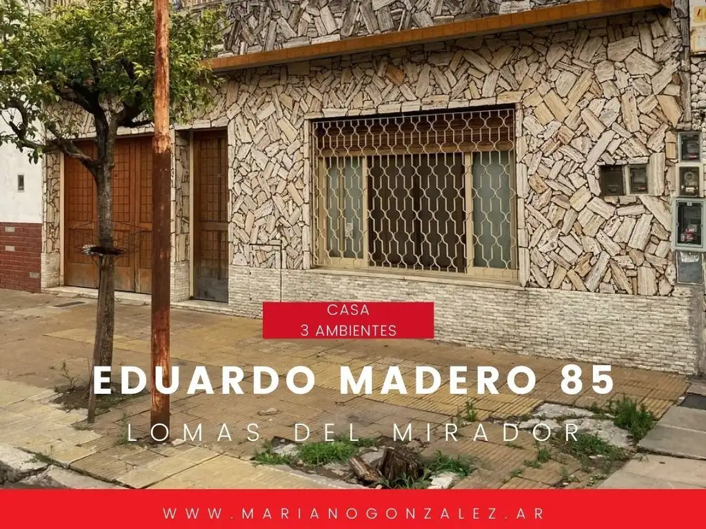 Casa - Venta - Argentina, La Matanza - Eduardo Madero 100