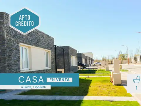 VENTA CASAS 2 DORM. LA FALDA, CIPOLLETTI