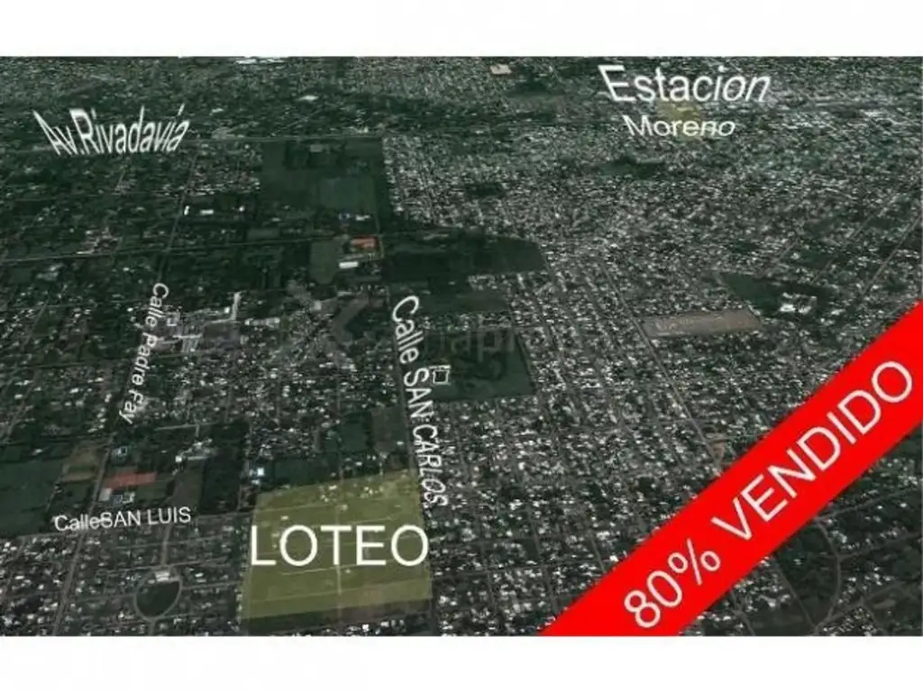 TERRENO LOTE CON PROPIEDAD EN VENTA EN MORENO