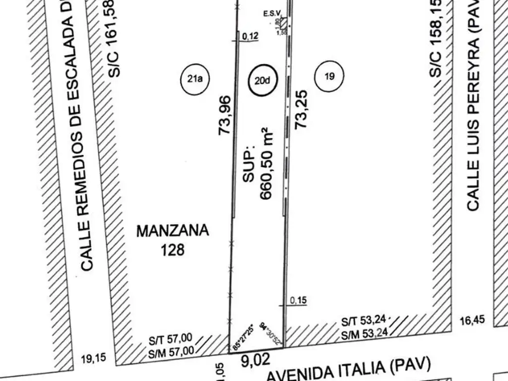 Unico Lote de 660 m² Para Desarrollo Fot 3 Zonific Tc tomo