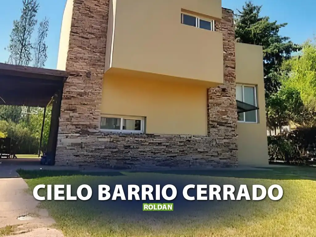 CASA EN VENTA - BARRIO CERRADO EL CIELO