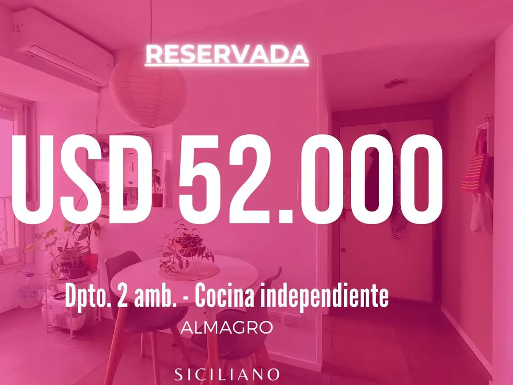 Departamento en Almagro