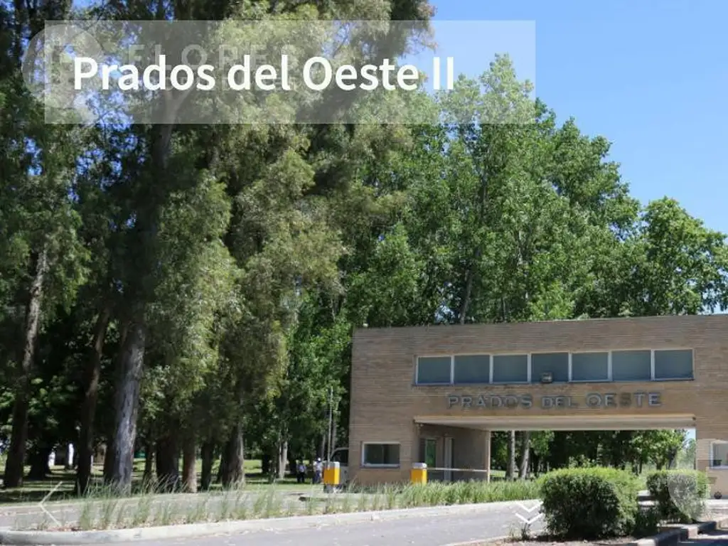 Flores Prop- Prados del Oeste II -LANZAMIENTO Nuevo BARRIO- Lotes en Venta