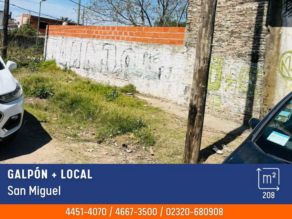 Galpón - Venta - Argentina, San Miguel - Rodrigo de Triana 2655