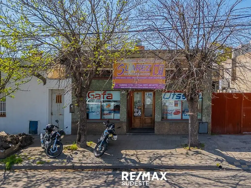 VENTA LOCAL C/GALPON EN BAHIA BLANCA, GÜEMES 1175