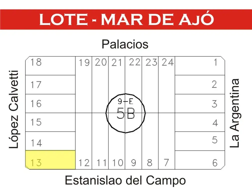 LOTE EN ANTE ESQUINA. - DOS CUADRAS DEL ASFALTO