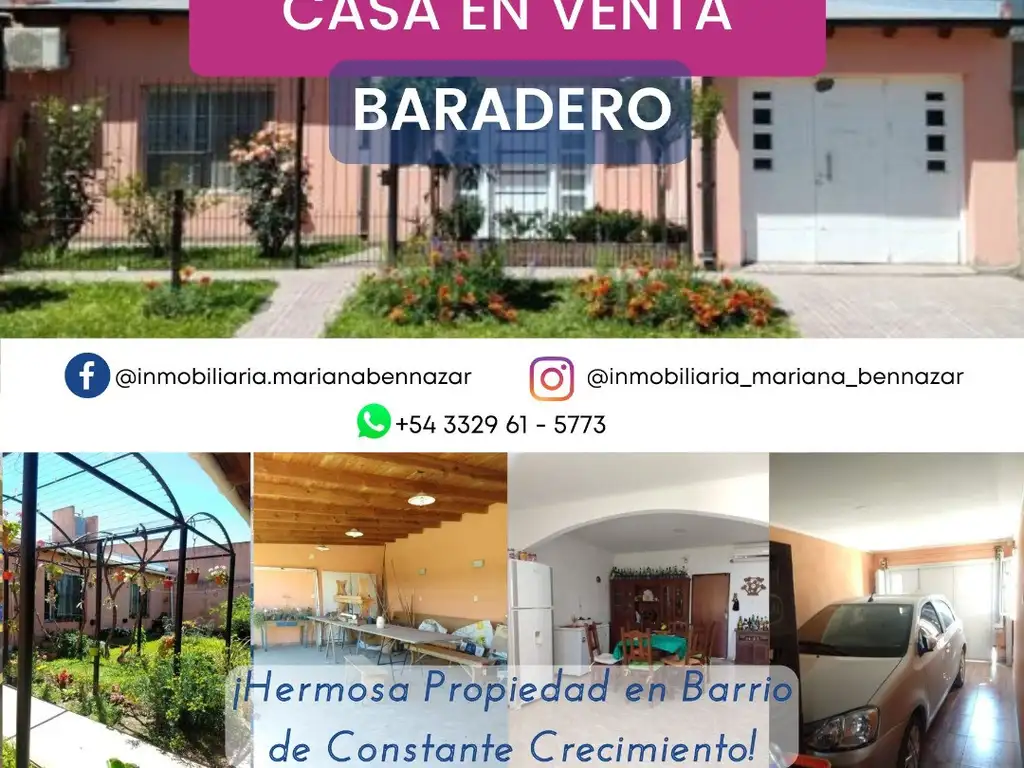 CASA EN VENTA - BARADERO