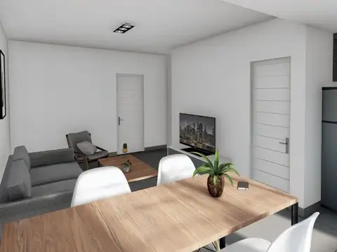 Departamento 3 ambientes con 2 baños