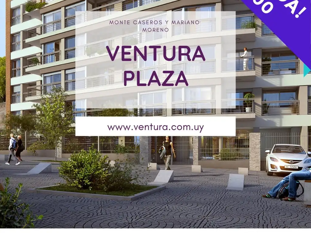 (VEN-VEN-11) Venta Apartamento 2 dormitorios - Ventura Plaza