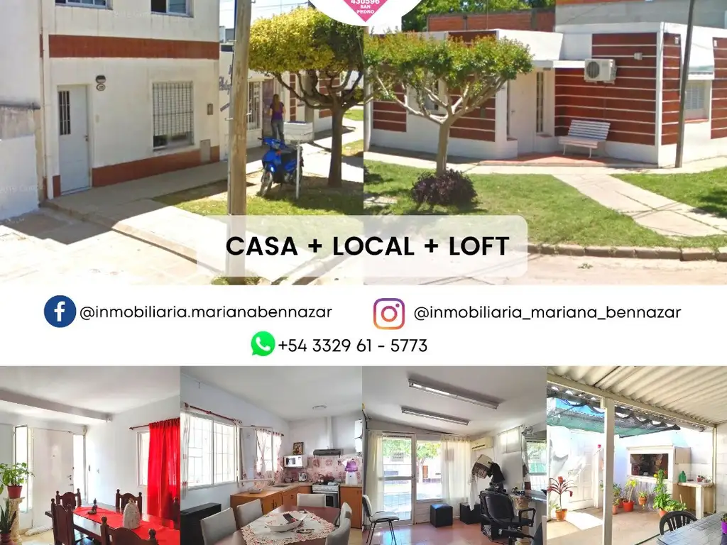 CASA - LOCAL - LOFT EN VENTA - SAN PEDRO