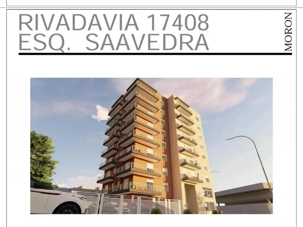 EN VENTA LOCAL COMERCIAL; MORON CENTRO SOBRE RIVADAVIA Y SAAVEDRA; EDIFICIO A ESTRENAR - FICHA 8759