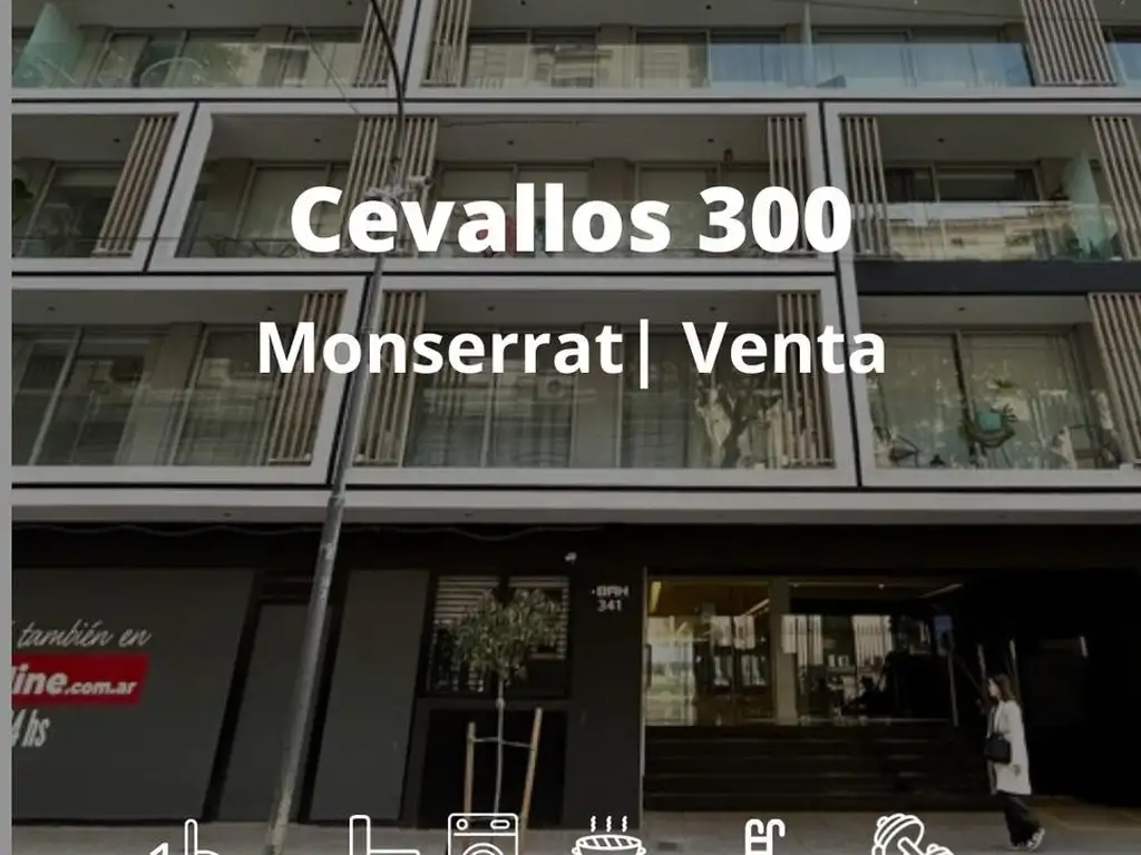 Departamento en  Monserrat, Cevallos 300 (ideal inversión)